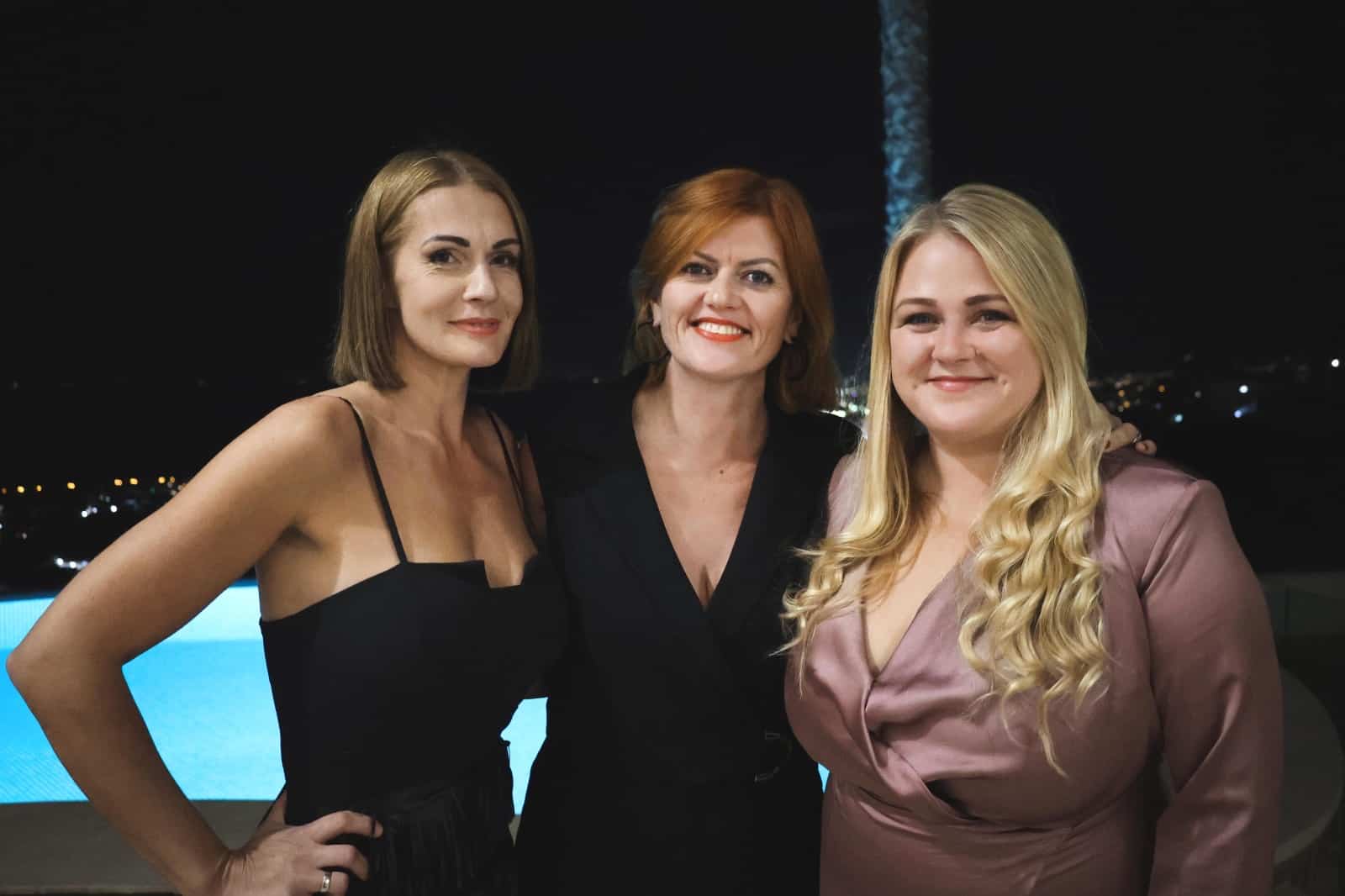 Vasakult: Grete Mäeots, Birgit Millert ja Gertrud Lepik