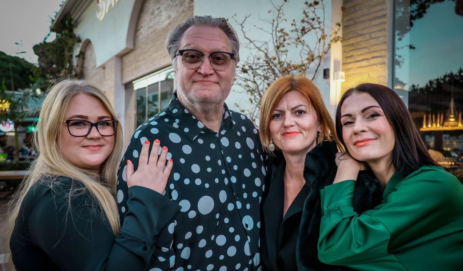 Vasakult: Gertrud Lepik, Indrek Taalmaa, Birgit Millert ja Grete Mäeots