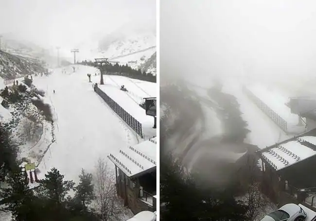 Sierra Nevada, enne-pärast